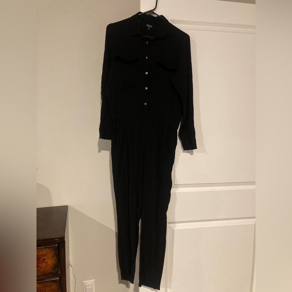 Women's Madewell Black Jumpsuit